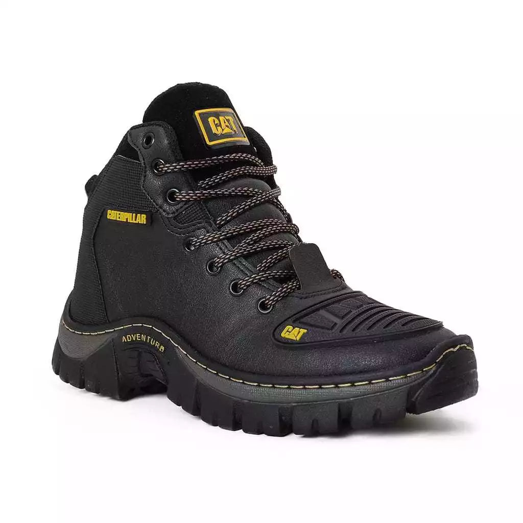 Bota Feminina Adventure Coturno Rosa Motoqueira com Palmilha Gel