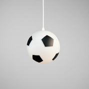 Luminária Pendente Bola de Futebol para Quarto Infantil