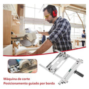Guia Multifuncional de Corte para Serra Circular e Tupia