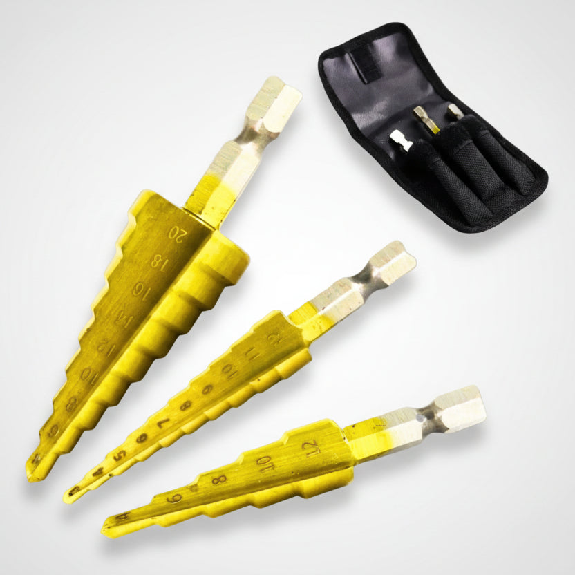 Broca Escalonada de Titânio - Escadrill - Akada Brasil