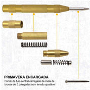 Kit Profissional de Chanfro para Marcenaria com 23 Peças - Perfuração Precisa e Acabamento Limpo