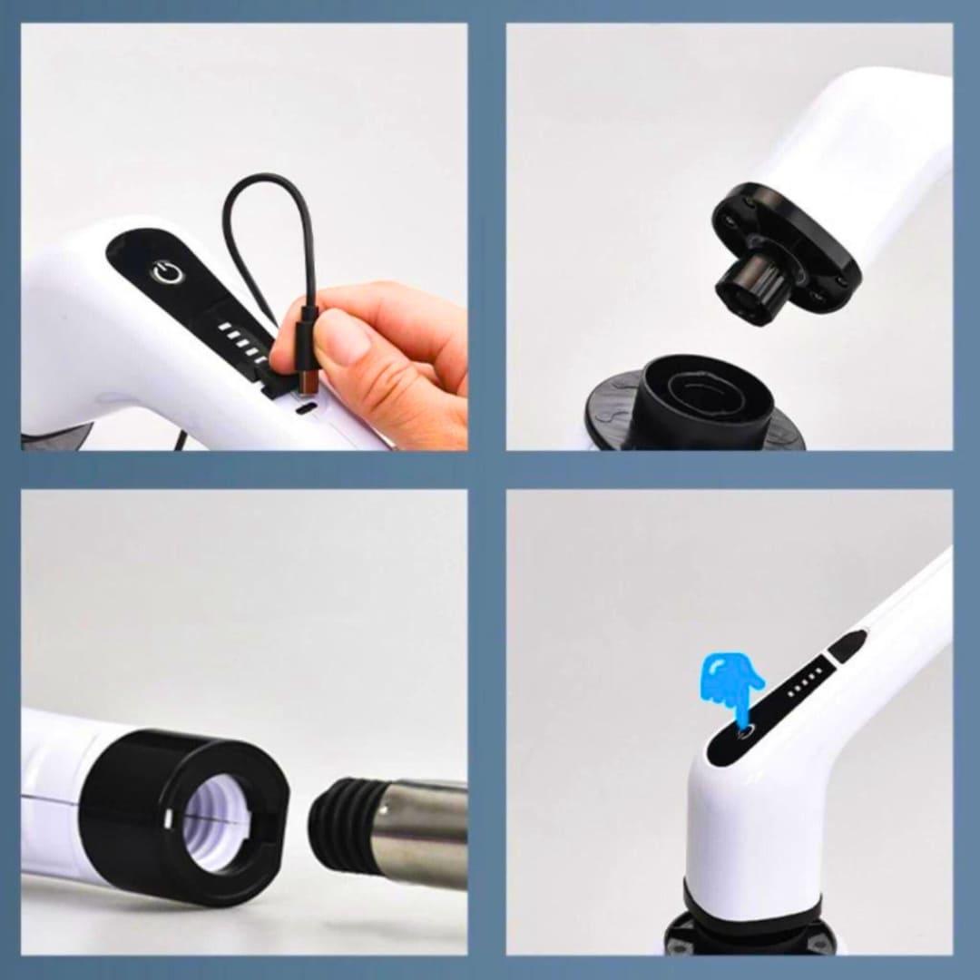 Escova De Limpeza Elétrica - CleanFlex - Akada Brasil