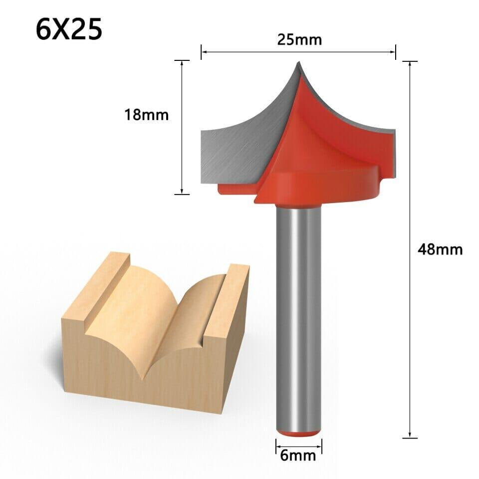 Fresa Arredonda Canto de 6mm CNC Tupia – RoundRouter - Akada Brasil