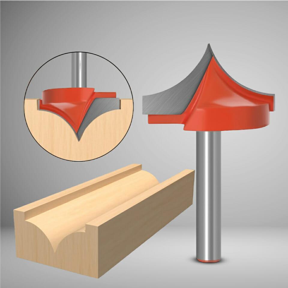 Fresa Arredonda Canto de 6mm CNC Tupia – RoundRouter - Akada Brasil