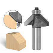 Fresa Chanfro 45 Graus para Tupia Haste 12mm - RouterChamfer - Akada Brasil