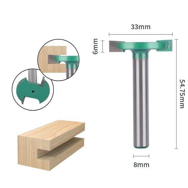 Fresa de 8mm para fazer Encaixes – JoinRouter - Akada Brasil