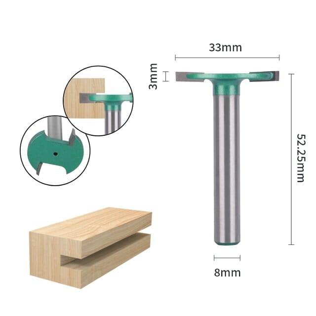 Fresa de 8mm para fazer Encaixes – JoinRouter - Akada Brasil