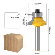fresa para arredondar cantos 6mm – RoundRouter - Akada Brasil