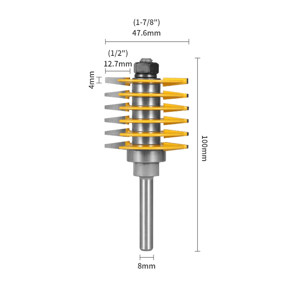 Fresa para fazer Encaixes Haste 12 e 12.7mm para Tupia – MultiRouter - Akada Brasil