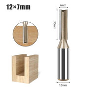Fresa Reta para Tupia Haste de 12mm - StraiRouter - Akada Brasil