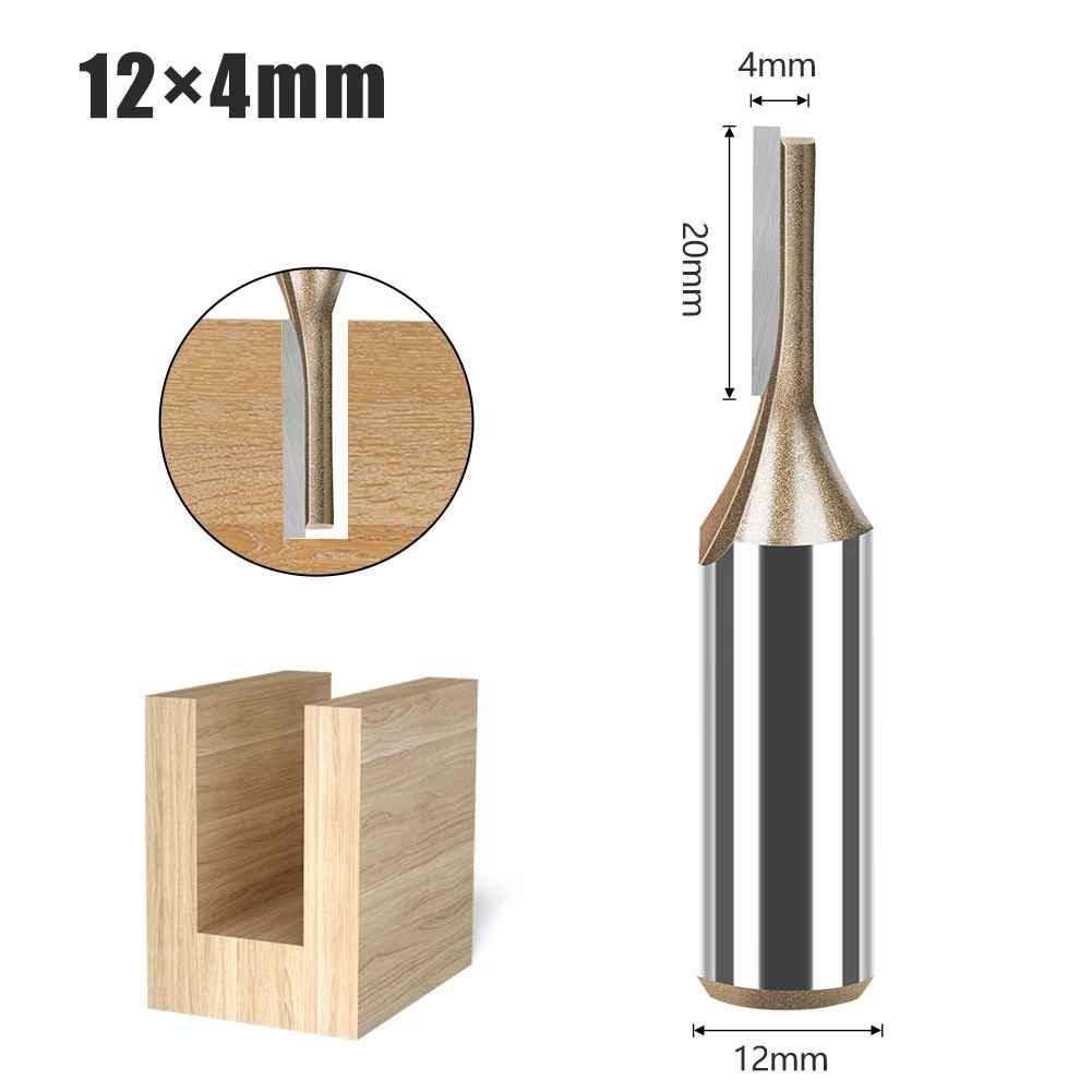 Fresa Reta para Tupia Haste de 12mm - StraiRouter - Akada Brasil