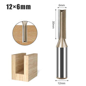 Fresa Reta para Tupia Haste de 12mm - StraiRouter - Akada Brasil