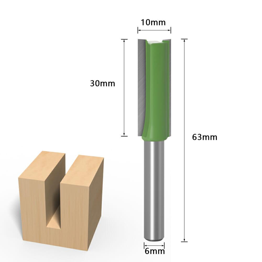 Fresa Reta de 6mm para Tupia – StraiRouter