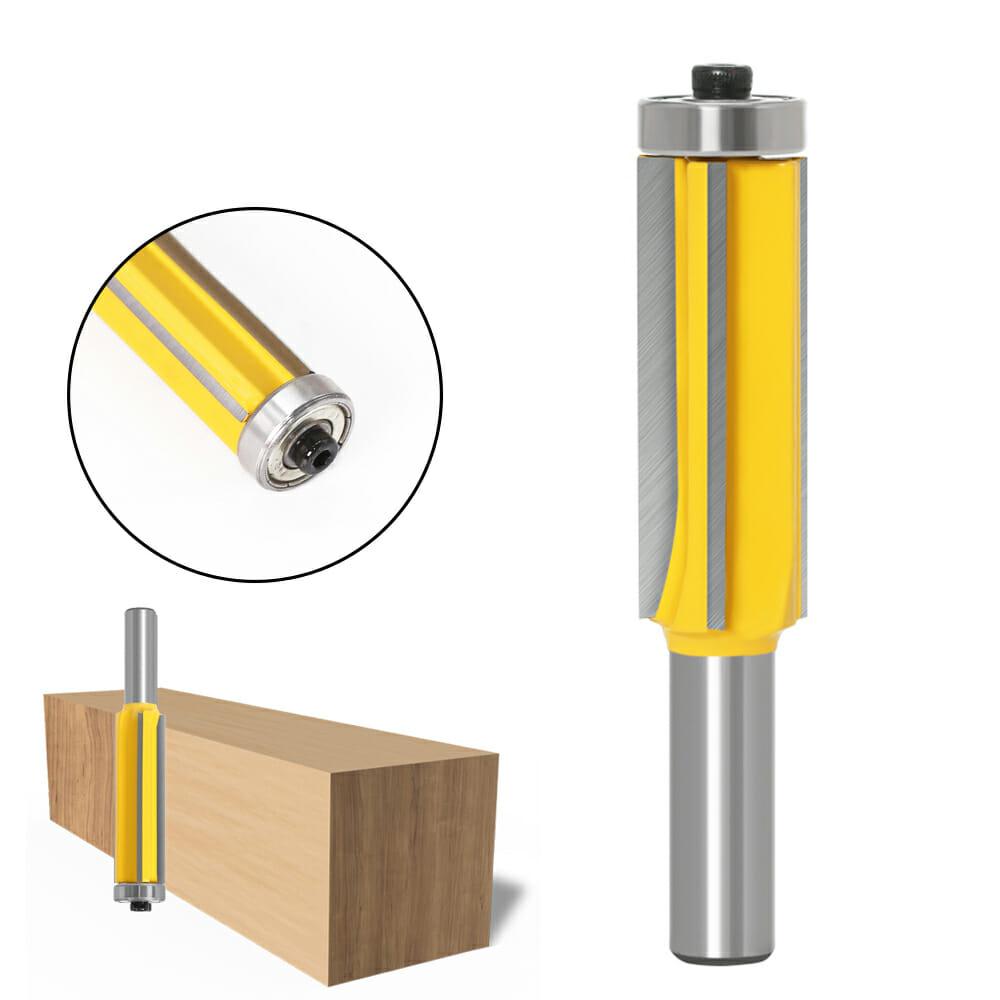 Fresa Reta para Tupia Haste 12mm com Rolamento – StraiRouter