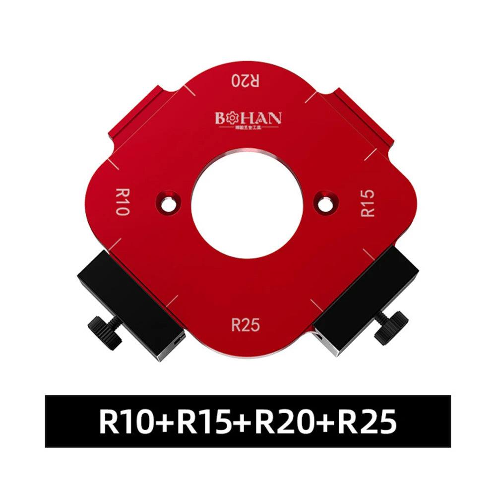 Gabarito 4 em 1 para Tupia Raio de Canto R10 - R50 com Alta Precisão - Akada Brasil