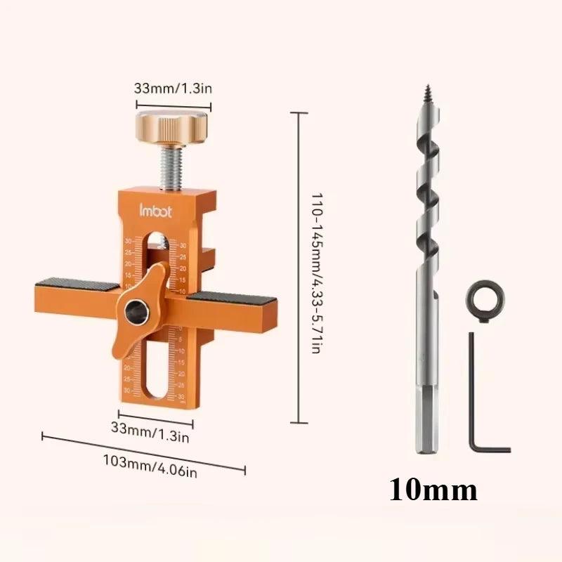 Gabarito de Instalação 2 em 1 para Portas de Armário - Akada Brasil