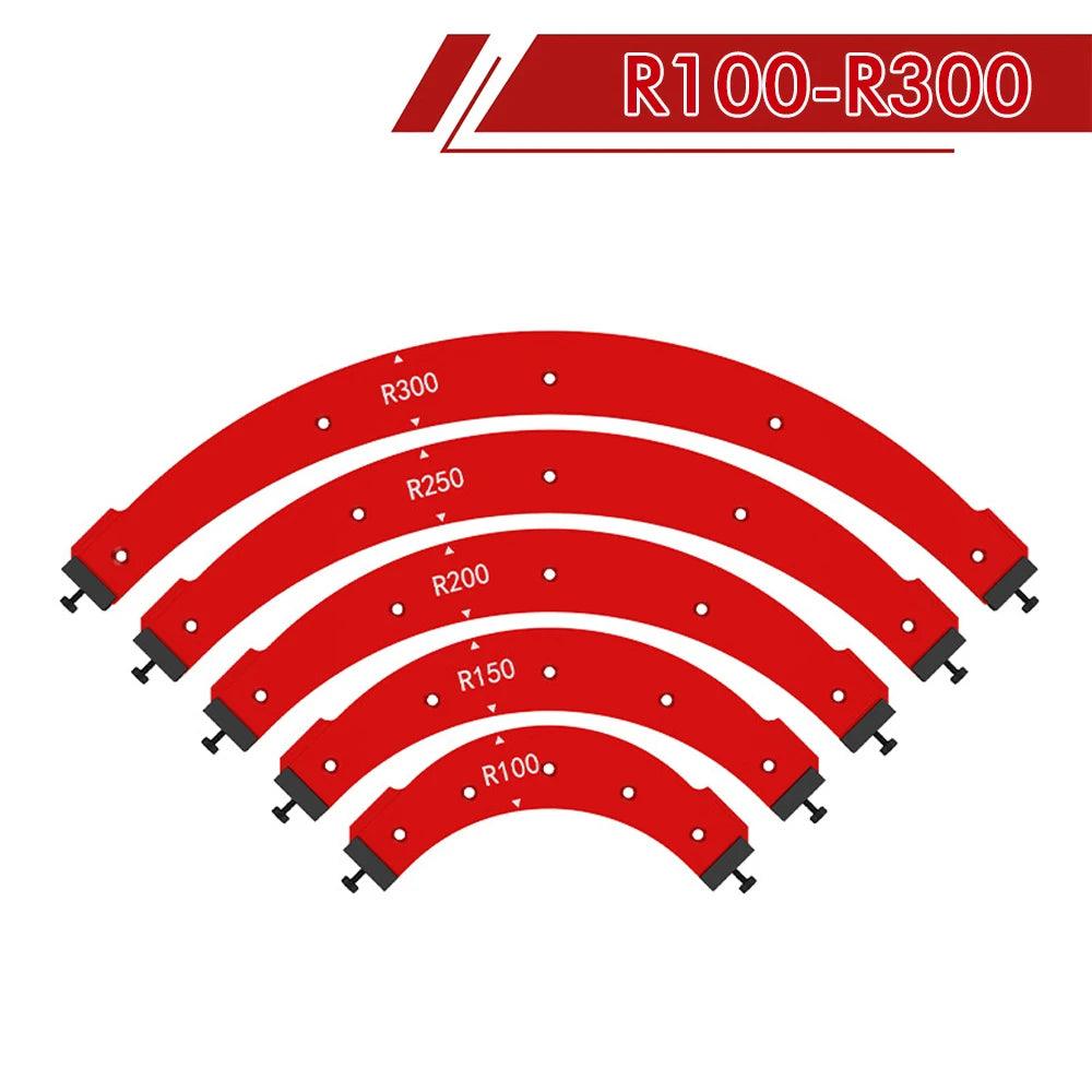 Gabarito de Raio R100 - R300 - Akada Brasil