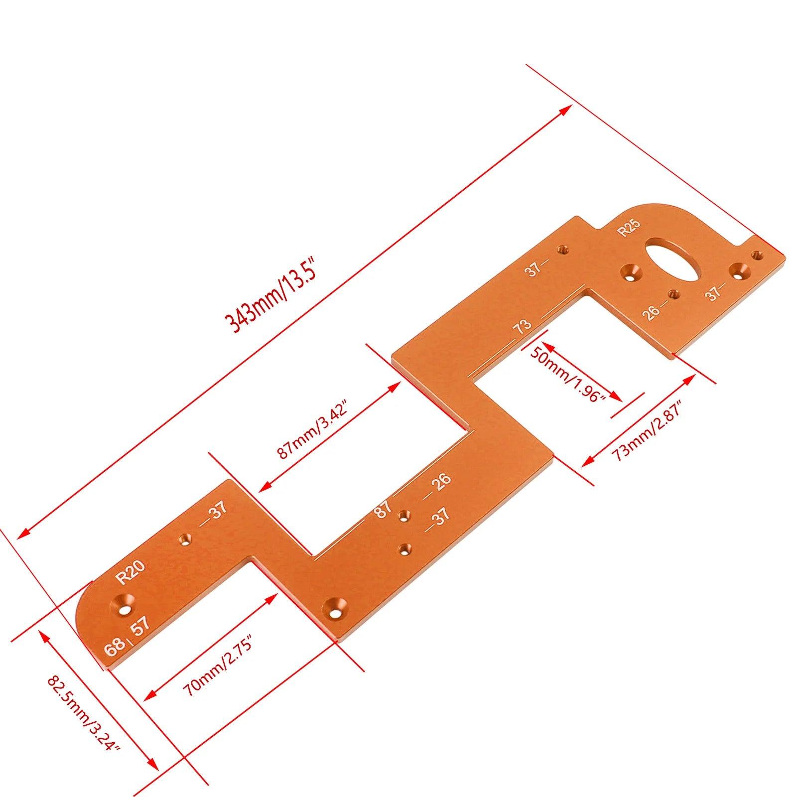 Gabarito Invisível para Portas de Armário - Akada Brasil