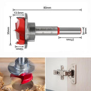 Gabarito Localizador Broca para Furação de Dobradiça - SuperFinder - Akada Brasil