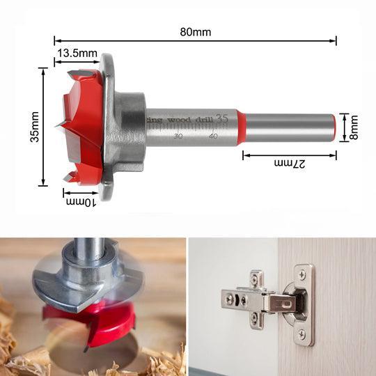 Gabarito Localizador Broca para Furação de Dobradiça - SuperFinder - Akada Brasil