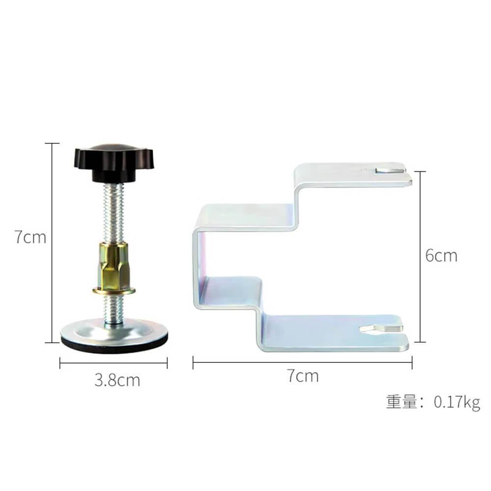 Grampo de Fixação para Furação Precisa de Tampas de Gavetas - GrampFix - Akada Brasil