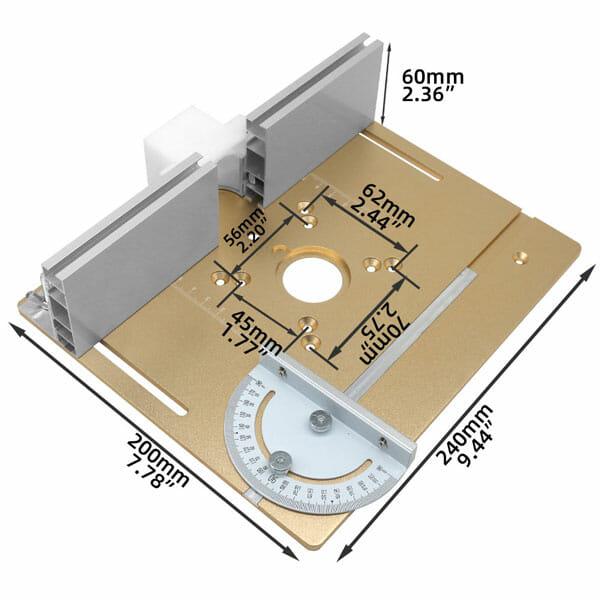 Placa InvertRouter Pro para Tupia Manual Invertida