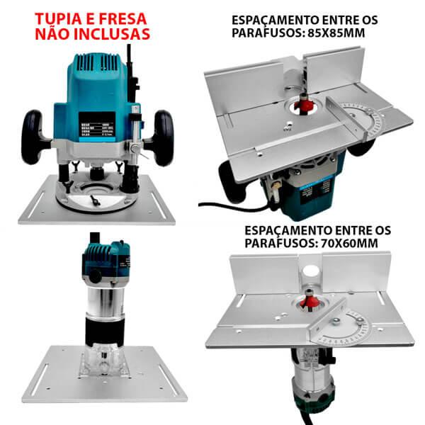 Placa InvertRouter Pro para Inversão da Tupia Manual e Coluna