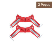 Kit 2 Grampos de ângulo 90 graus - SuperClamp - Akada Brasil
