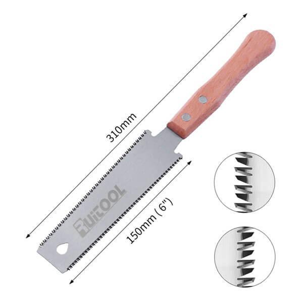 Kit 2 Serrotes Japonês Ryoba Duplo Dente Akada + 1 Serrote de Brinde - Akada Brasil