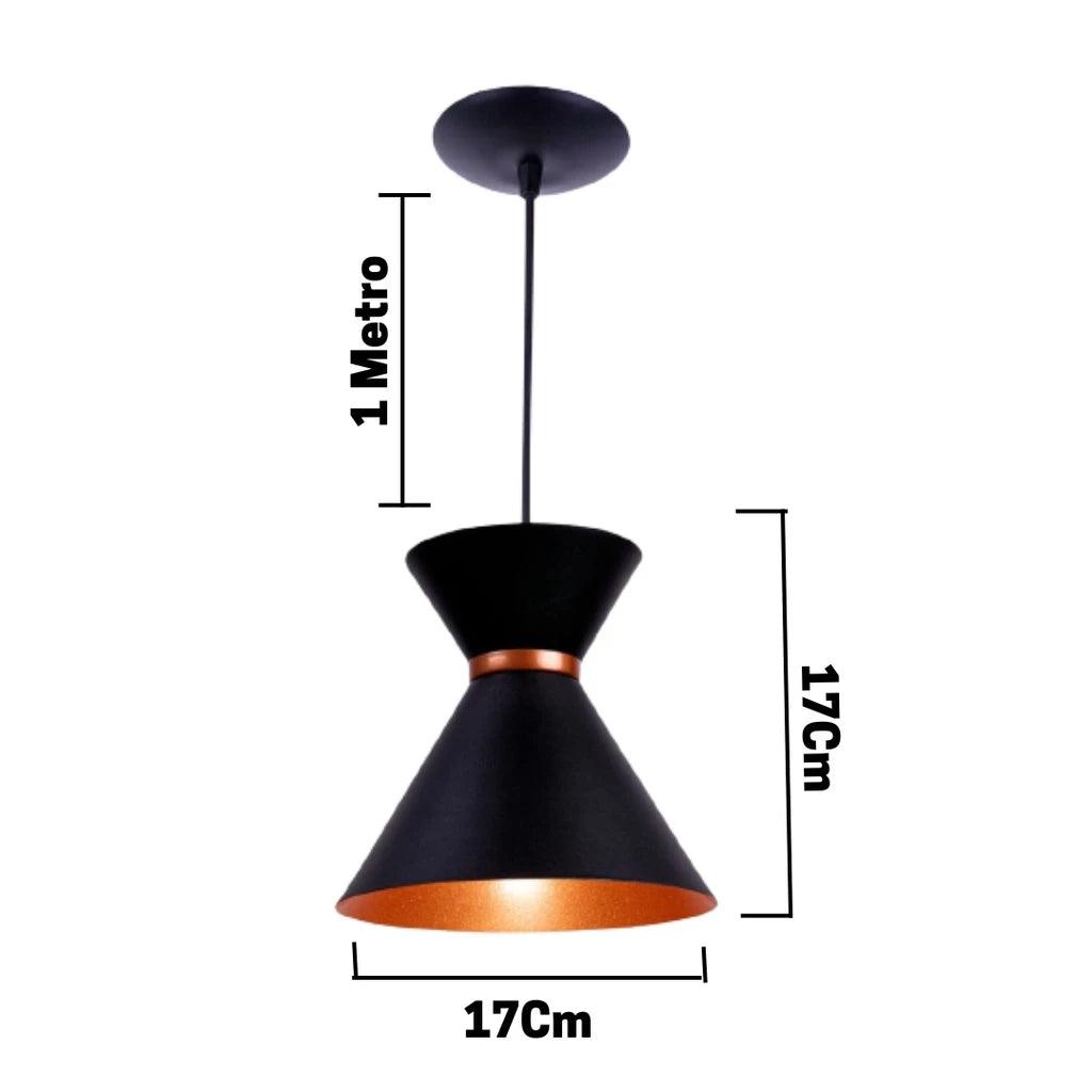 Kit 3 Luminárias Pendentes de Luxo - PendaLux - Akada Brasil