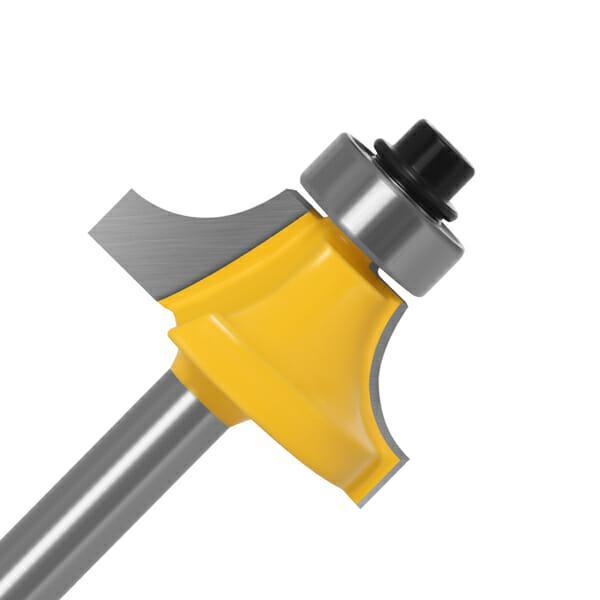 Kit 4 Fresas Quebra Canto de 6mm - RoundRouter - Akada Brasil