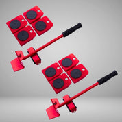 Kit 5 Peças Movedor de Móveis Pesados com Rodinhas - Akada Brasil