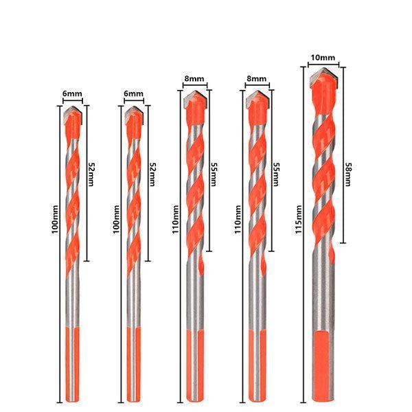 Kit 6 Brocas Multimaterial - TopDrill - Akada Brasil