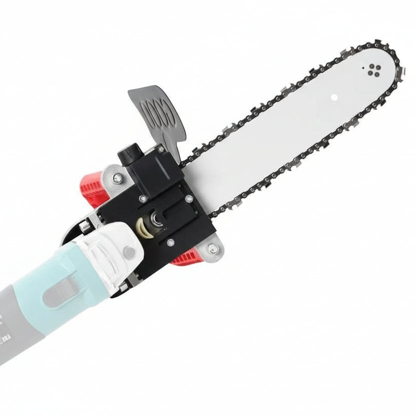 Kit Adaptador de Motosserra para Esmerilhadeira Angular - Lâmina de Aço - Akada Brasil