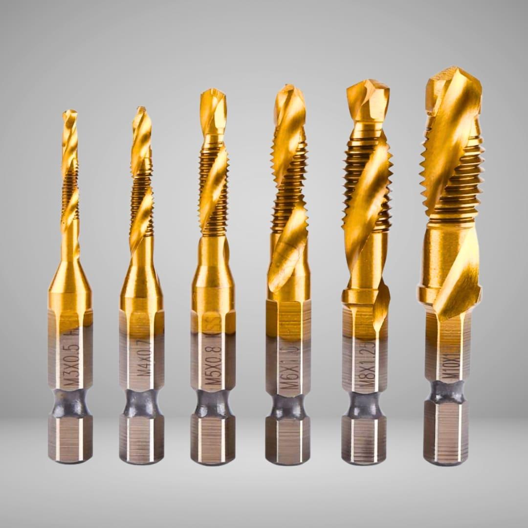 Kit Brocas Para Fazer Roscas - Tordrill Gold - Akada Brasil