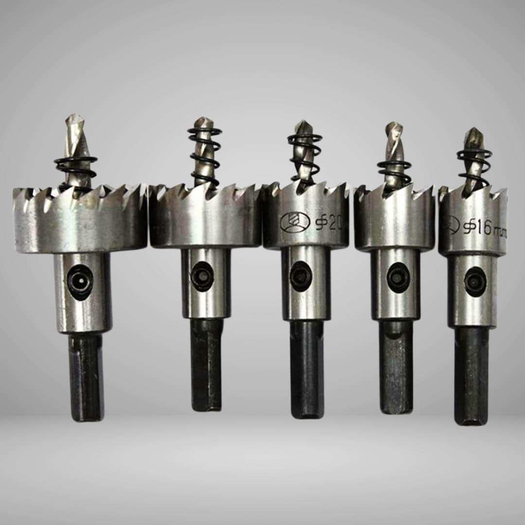 Kit Brocas Serra Copo para Aço Ferro Alumínio - SawDrill - Akada Brasil