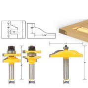 Kit Fresas de 12mm para Tupia - RouterMax - Akada Brasil