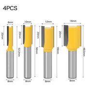 Kit Fresas Retas de 8mm para Tupia - StraiRouter - Akada Brasil