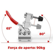 Kit Grampos Horizontal Aperto Rápido – MegaClamp - Akada Brasil
