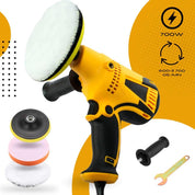 Kit Polidor Politriz Lixadeira Angular Automotiva - ProFlex - Akada Brasil