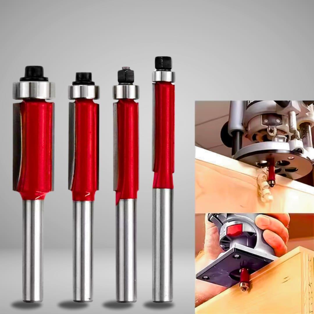 Kit Router Premium de Acabamento em Madeira 4 Peças - Akada Brasil