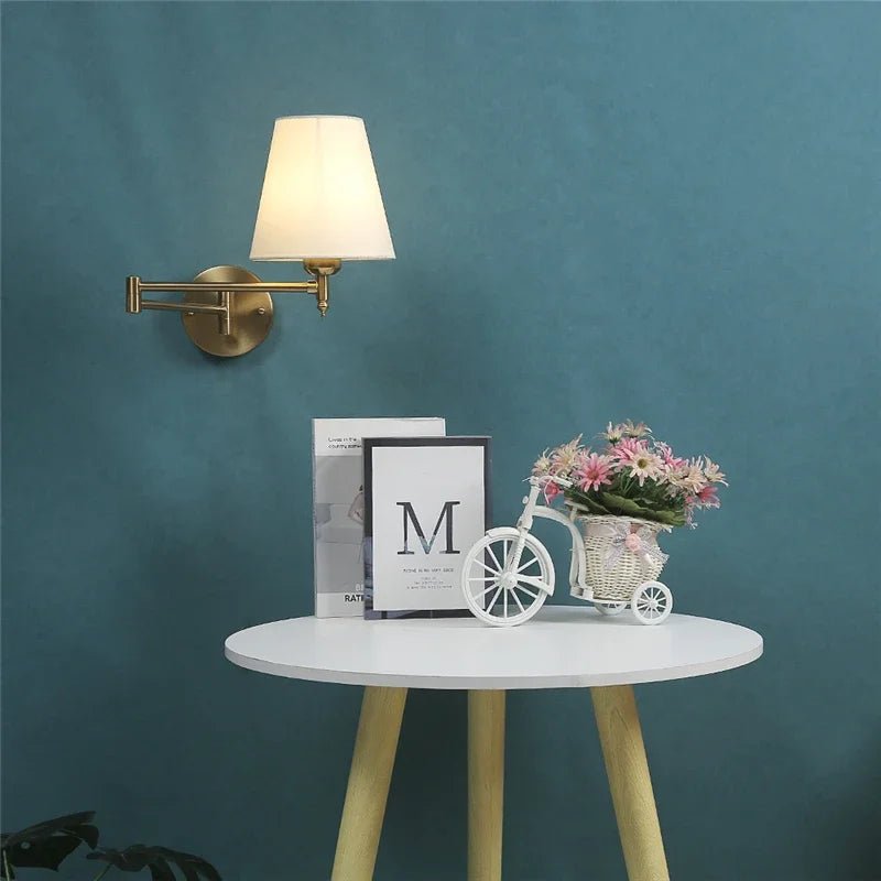 Luminária de Parede Dobrável e Rotativa Moderna - Akada Brasil