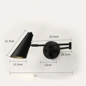 Luminária de Parede LED Ajustável com Braço Retrátil - Akada Brasil