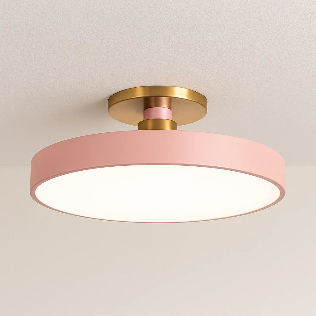 Luminária Plafon Moderna Minimalista Metal Akada