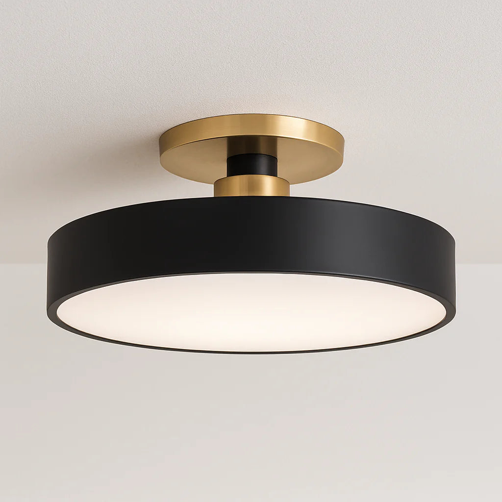Luminária Plafon Moderna Minimalista Metal Akada