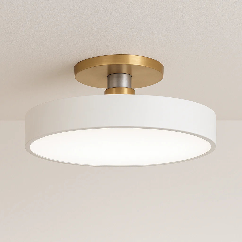 Luminária Plafon Moderna Minimalista Metal Akada