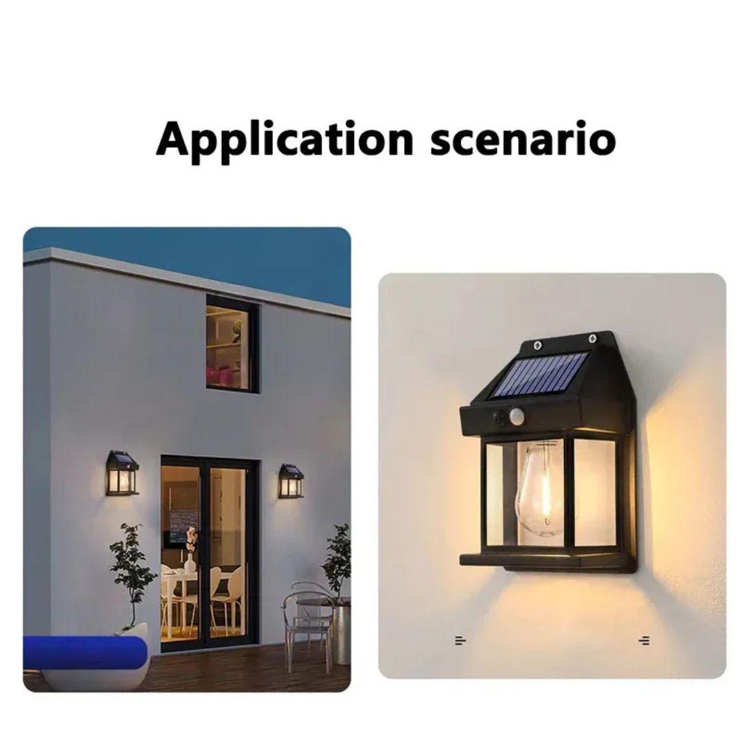 Luminária Solar de Parede com Sensor de Movimento - Akada Brasil