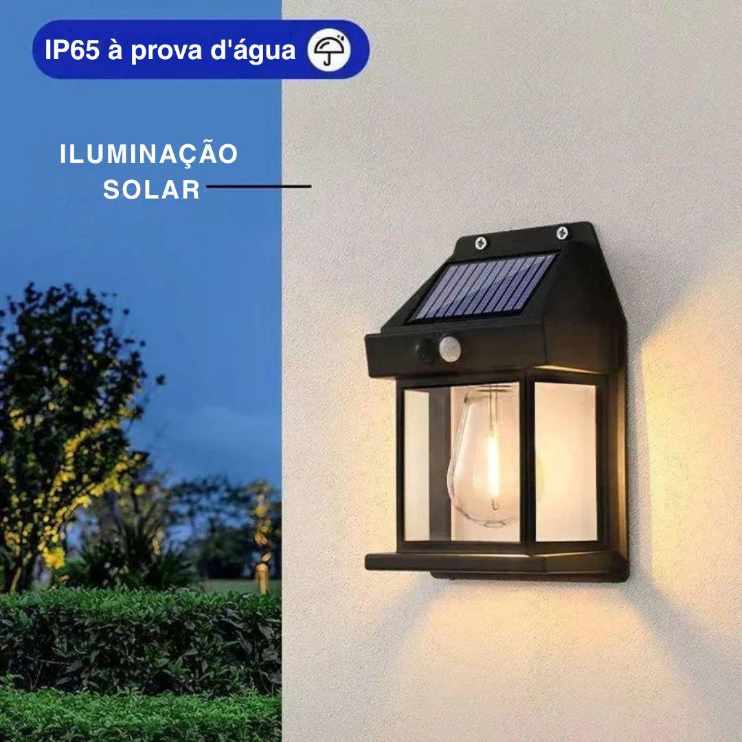 Luminária Solar de Parede com Sensor de Movimento - Akada Brasil