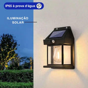 Luminária Solar de Parede com Sensor de Movimento - Akada Brasil