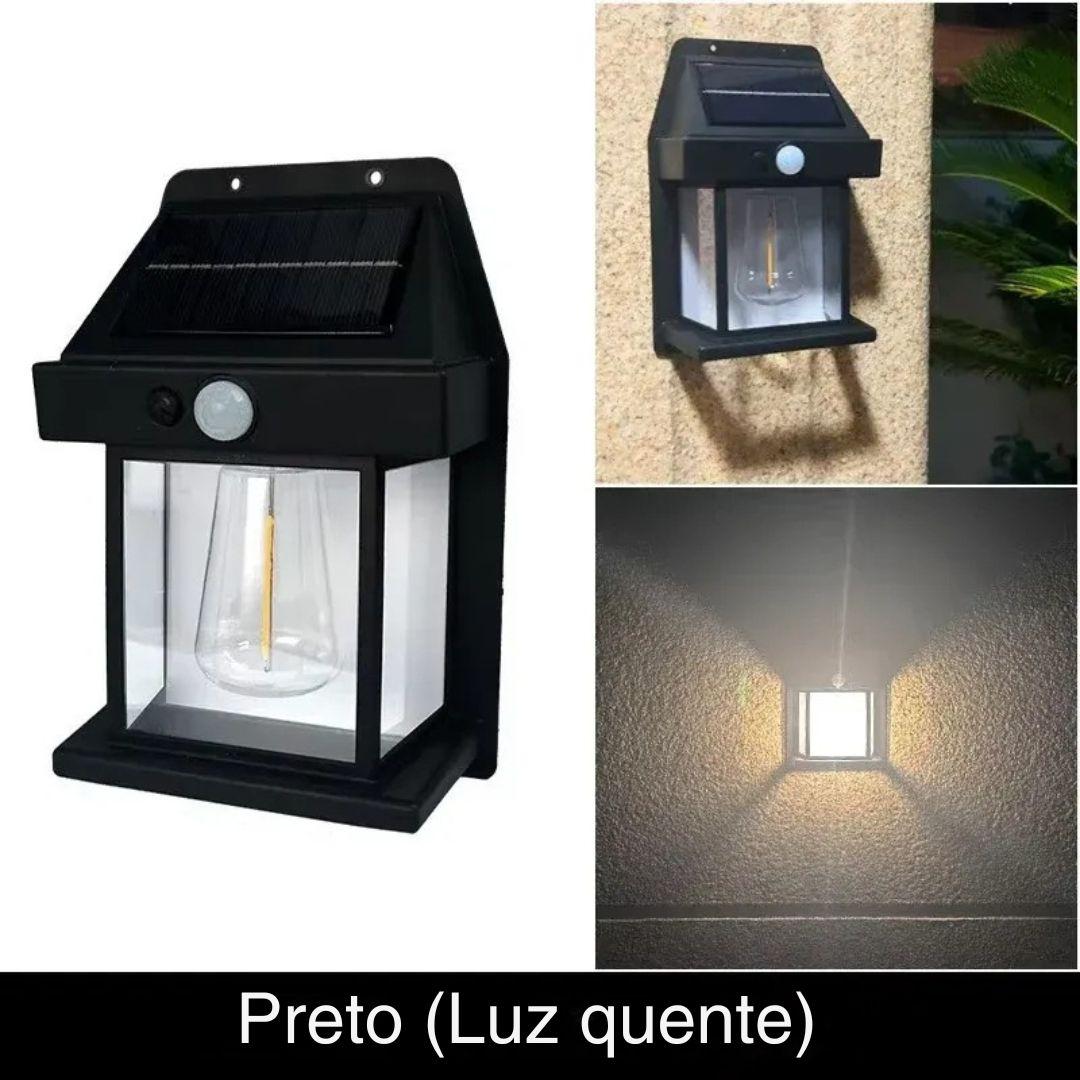 Luminária Solar de Parede com Sensor de Movimento - Akada Brasil